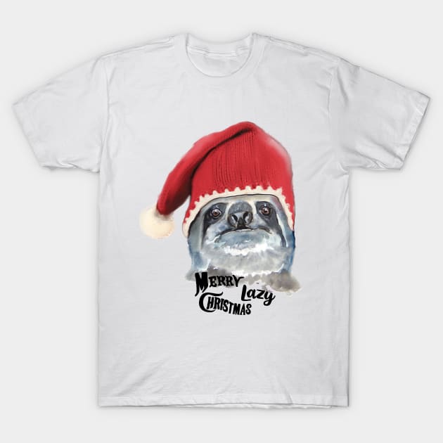 Merry lazy Christmas T-Shirt by msmart